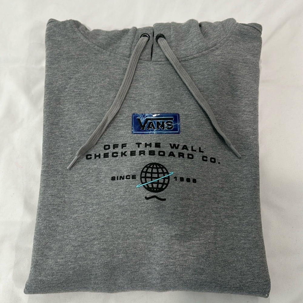 🩷 vans gray sweater